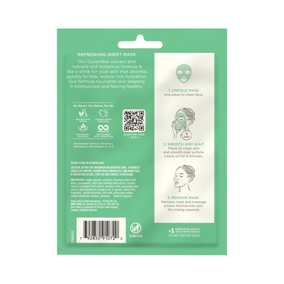 Burt’s Bees Sheet Mask Set - 2pk - Picture 4 of 10